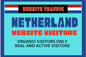 organic netherlands,netherland website traffic to increase sales