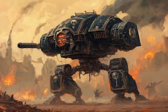 design your favorite warhammer 40k character
