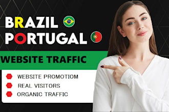 do organic brazil,portugal website traffic
