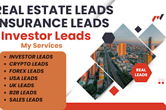 do investors leads, usa, uk, dubai leads, b2b lead list ,business lead scraping