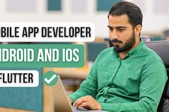 build mobile app in flutter app developer android and ios