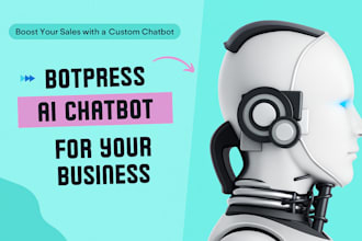build a custom su chatbot ai using openai API keys botpress ai website chatbot