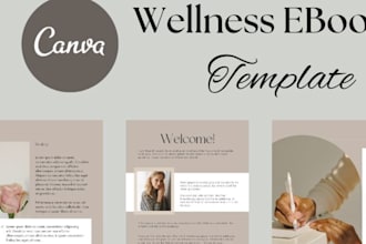 design canva ebook templates for emotional regulation mental wellness healing