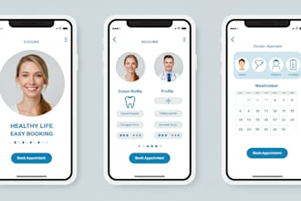 develop doctor booking app, telemedicine app, medical app