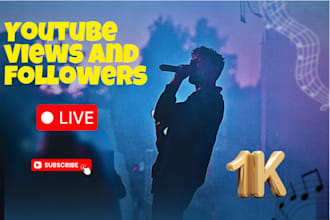 promote youryoutube views and followers to gain more views