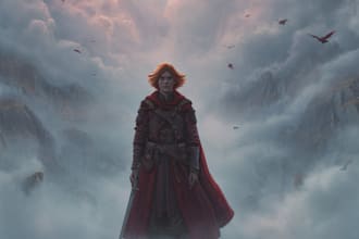 make  an epic fantasy book cover