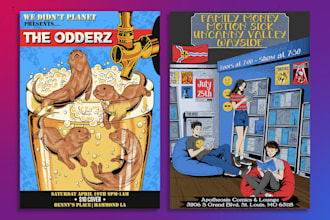 do concert or event poster design