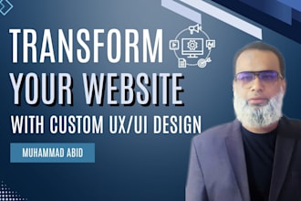 design a high converting, user centered website UI UX in figma