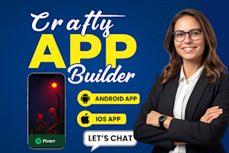 mobile app development, android ios app development as flutter expert developer