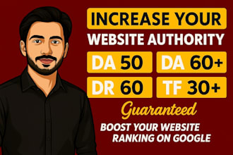 increase your website moz da and pa with high authority backlinks