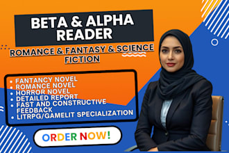 alpha, beta read romance novel, fantasy, science fiction sensitive review book