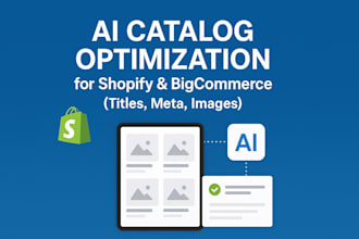 ai catalog optimization for shopify and bigcommerce titles meta images