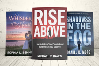 design professional modern book covers