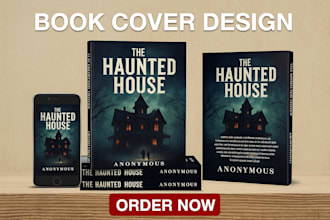 do ebook cover, book cover, kindle cover design, book cover design