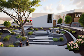 do a landscaping design for homes or industrial office