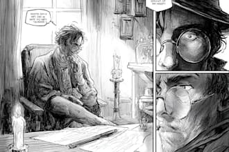 draw a comic page for you