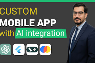 develop ai mobile app, ai integration ios app, android app, mobile app developer