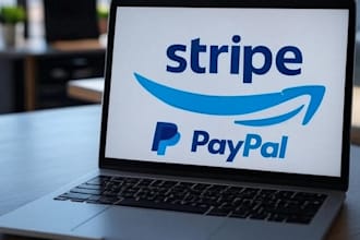 integrate stripe or paypal in your saas or website
