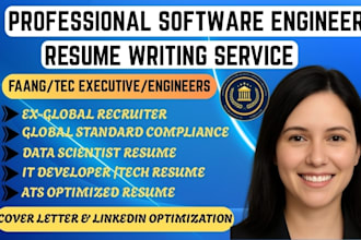 write professional resume for IT software engineer resume, cyber security resume