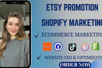 boost etsy sales shop set up shopify marketing ecommerce marketing