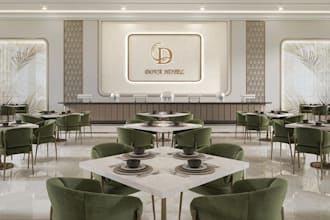 remodel cgi restaurant, 2d floor plan, interior layout,coffee shop, retail store