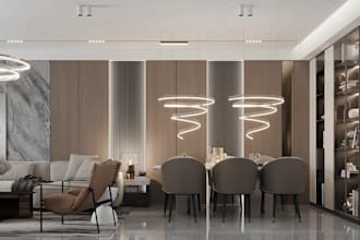 design 3d apartment, bedroom, bathroom and kitchen interiors