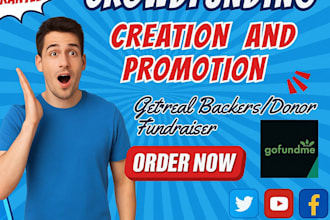 create and promotion your campaign indiegogo kickstarter gofundme etc