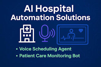 build ai hospital voice automation agent for scheduling, patient care monitoring