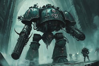 design your favorite warhammer 40k character