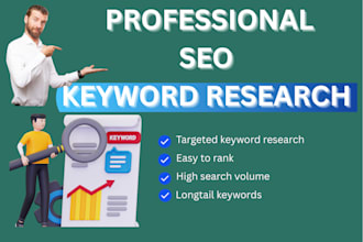 improve website with professional SEO and keyword research