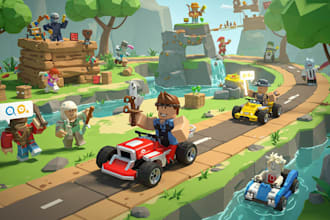 develop full roblox game with lua scripting, map design, model in roblox studio