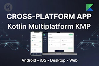 develop cross platform app with kotlin multiplatform kmp and compose cmp