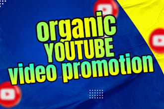 do organic youtube video promotion