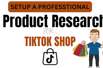 optimize tiktok shop setup and product research