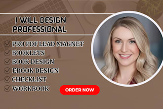 pdf lead magnet, workbook, ebook design, PDF lead magnet design