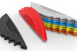 do 3d cad design, 3d printing design, and product rendering