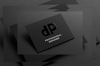 design  a professional business card and logo design