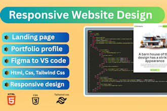 build responsive website using tailwind CSS