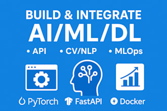 build and integrate ai, ml, and dl solutions