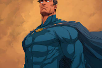 do superhero comic page superhero character for comics