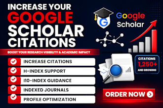 increase citations to google scholar and backdate citations