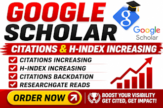 increase and backdate google scholar citations