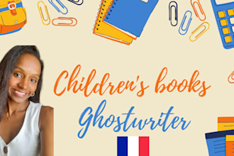 write original, fun and educational stories for kids