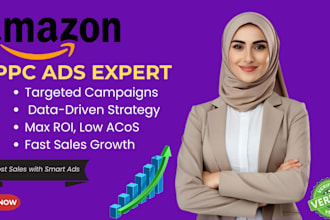 be your amazon PPC ads expert PPC expert acos management