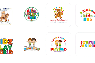 design childcare, education kids, and children logo