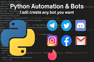 create a doordash bot, instacart bot uber bot grubhub bot and auto grabber