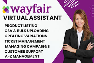 be your wayfair virtual assistant for a z wayfair store management