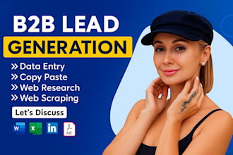 do australia, germany, spain, USA ,UK b2b lead generation, data and web scraping