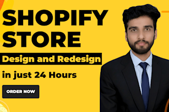 create shopify website design, redesign shopify store, shopify website redesign