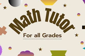 be an online math tutor and mentor for your kids